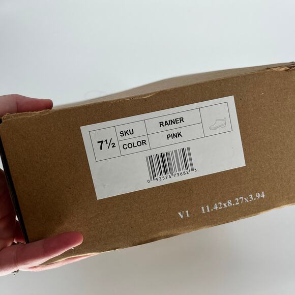 Journee Rainer Polka Dot Rain Booties Pink – Size 7.5 - Picture 13 of 13